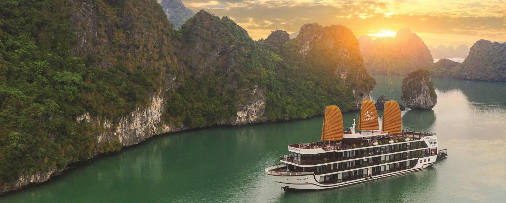 Hotel La Regina Legend Cruise Hạ Long Exterior foto